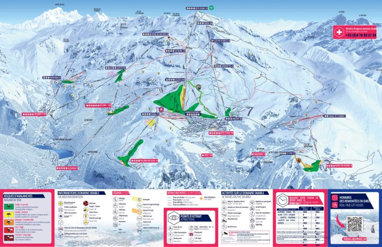 plan des pistes alpe d'huez